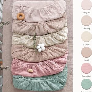 Muslin Cotton Crib Sheet